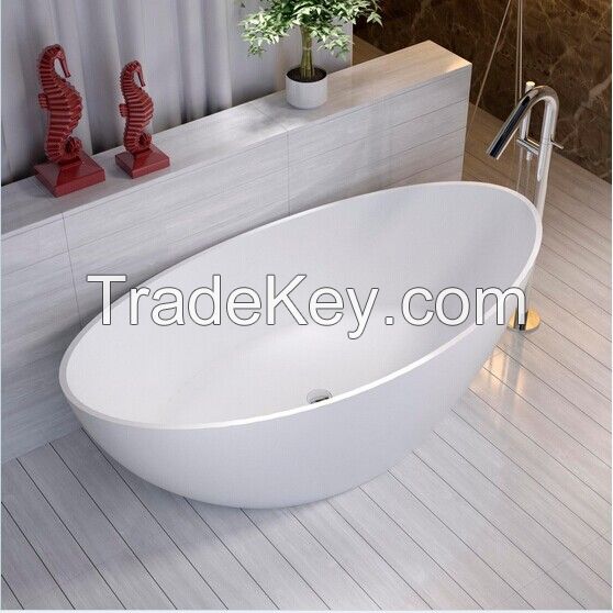 New design popular acrylic simple bathtub
