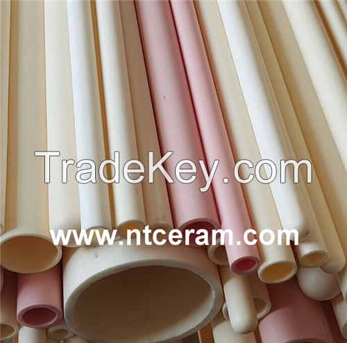 1800C High Purity 99 Alumina Ceramic Tube 99% Al2O3 High Temperature Furnace Tube