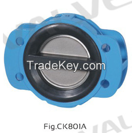 PN10/PN16/CLASS125 RUBBER COATED CHECK VALVE