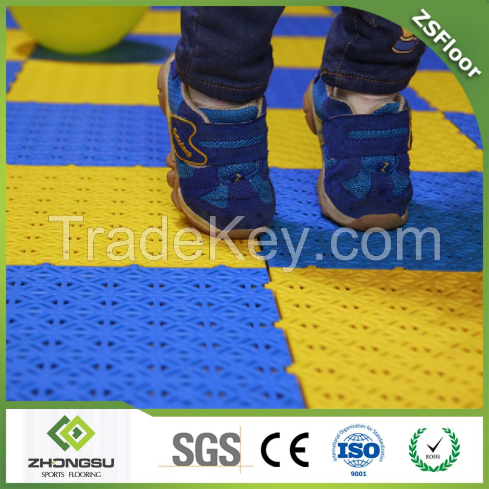 ecycable eco-friendly interlocking kids playground flooring