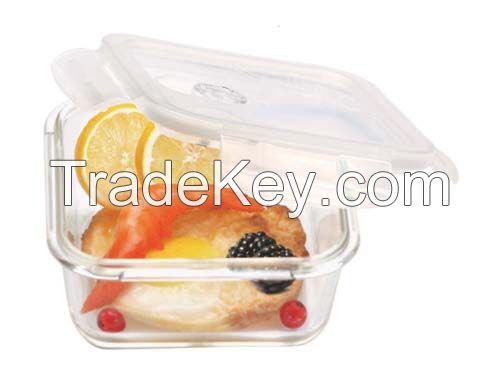 Glass Fresh keeping box Food container food storage box