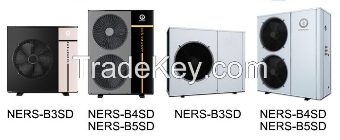 China interner sales air to water heat pump water heater