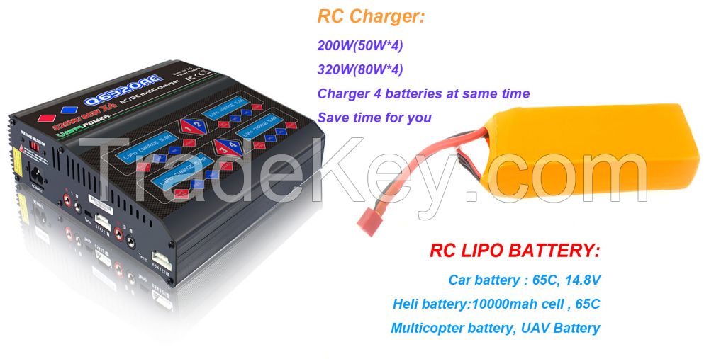 RC Lipo battery & Balance Charger