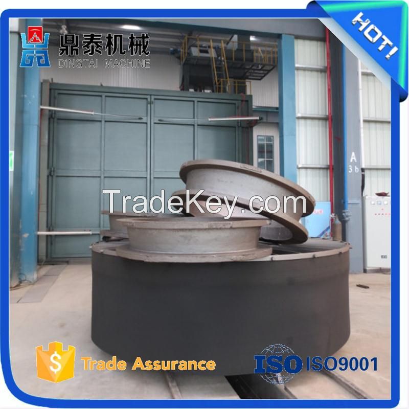 Q36 table car type shot blasting machine