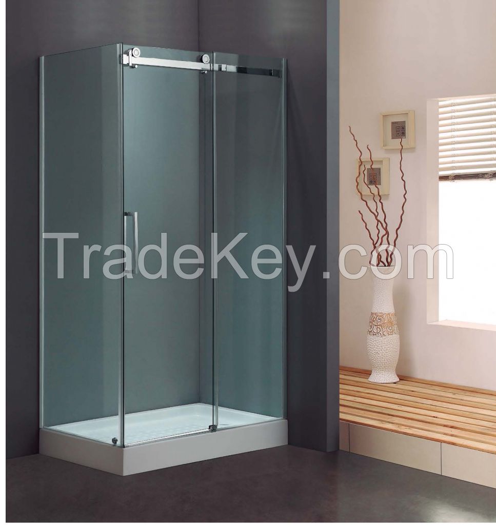 L-Shape Stainless Steel Sliding Corner Shower Door (Kt8115)