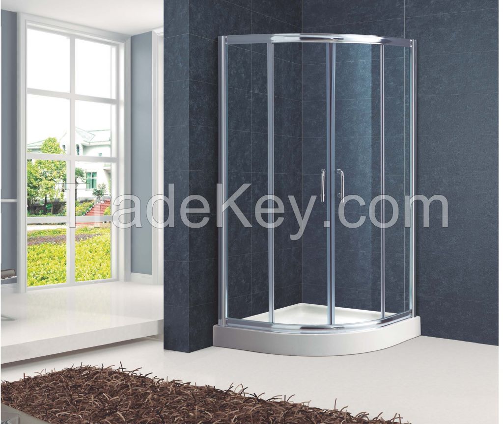 Quadrant Sliding Shower Room with High Shower Tray(Kt6009)