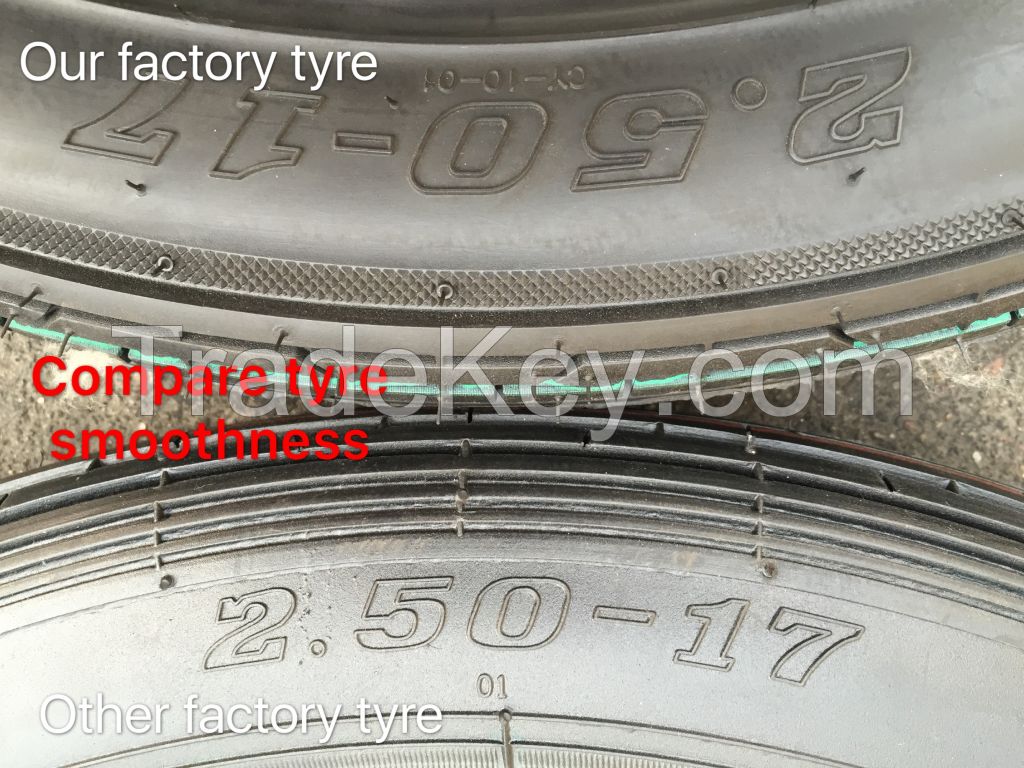 ruisheng motorcycle tyre factory 250-17