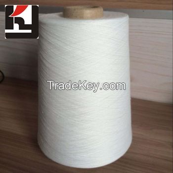 100% polyester ring spun yarns 40s/50s close virgin