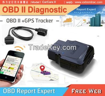 OBD GPS Vehicle Tracker OBD ii GPS Tracker Fuel Monitor Oil Level Tracking