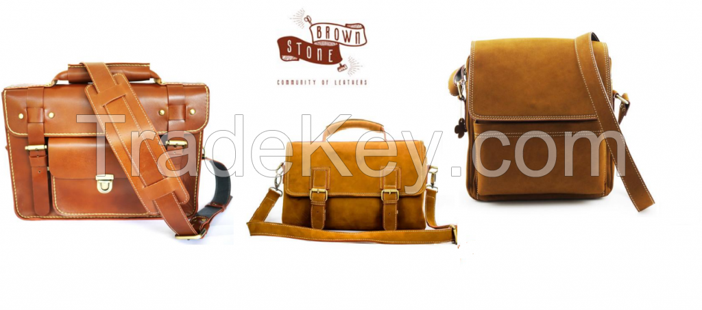 Genuine Leather Bag, Satchel Handbags
