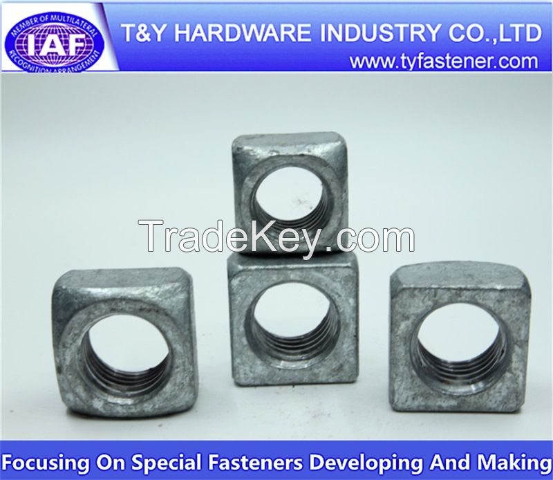 Aluminum bolt and nut for solar moulds