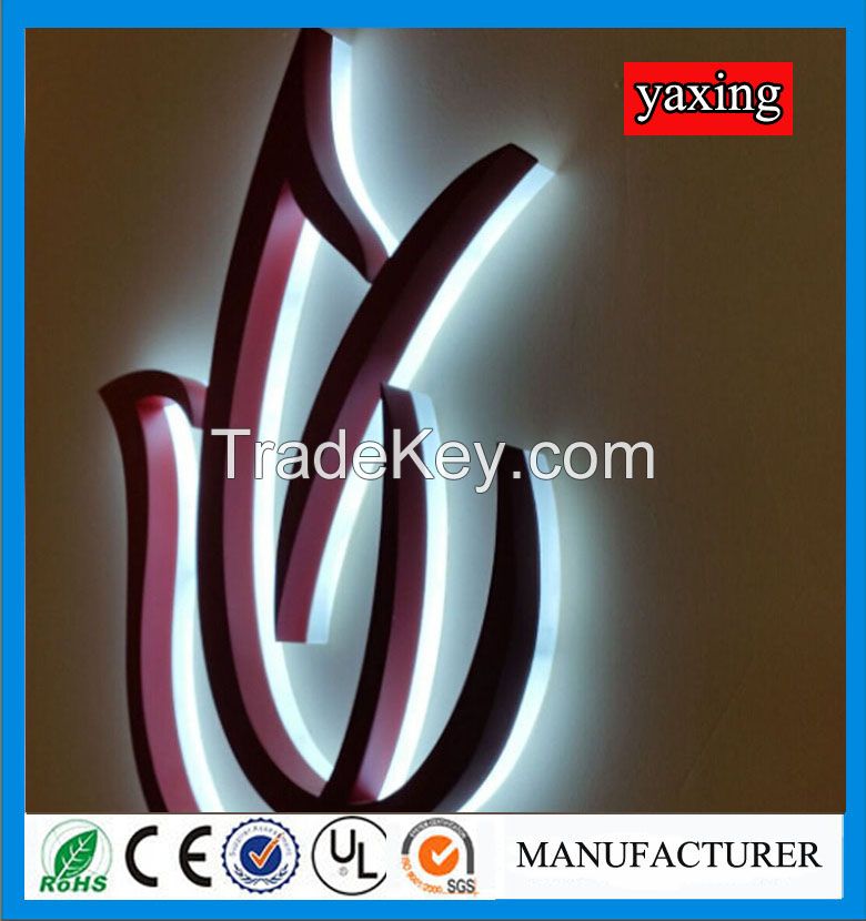 Direct manufacturer led backlit letter