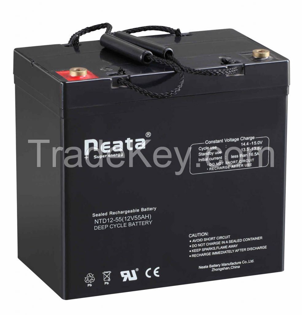 Deep cycle battery NTD 6V 14Ah