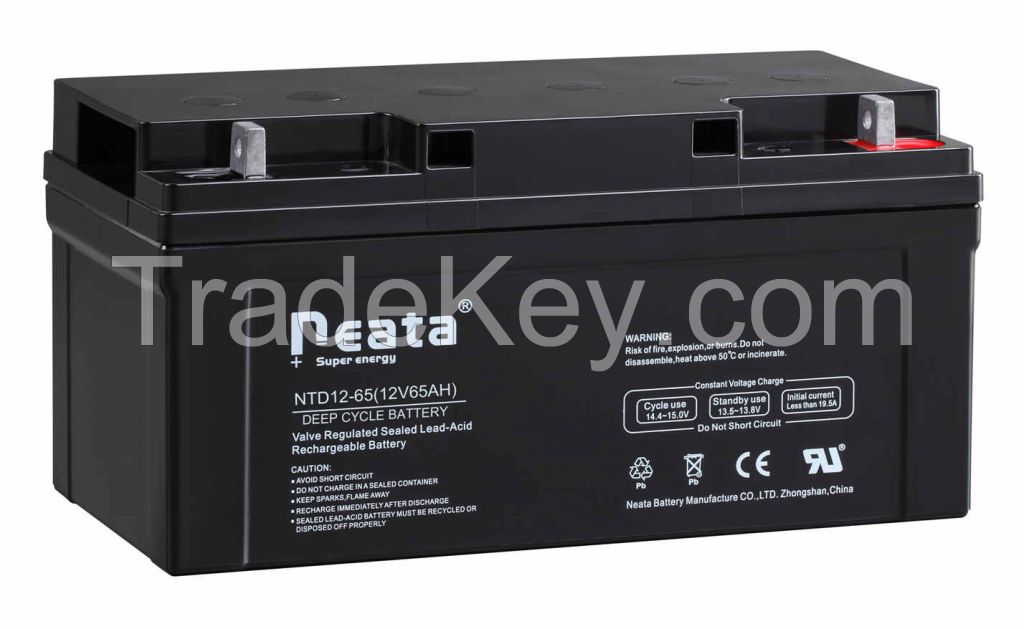 Deep cycle Battery 12V 65Ah