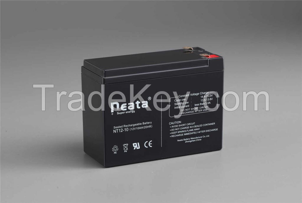 Standard Lead Acid Battery 12V 10Ah