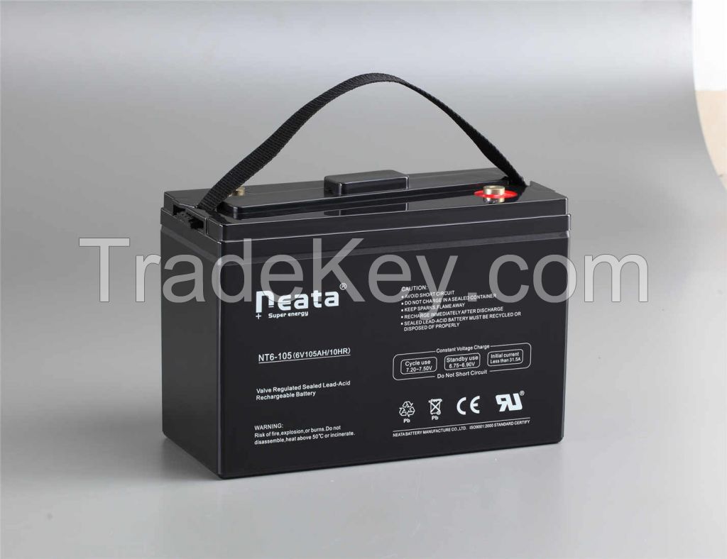 UPS Lead Acid Battery  6V 105Ah