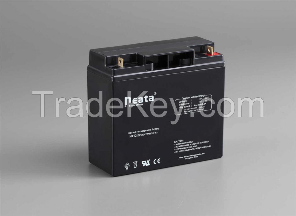 Standard Lead Acid Battery 12V 22Ah