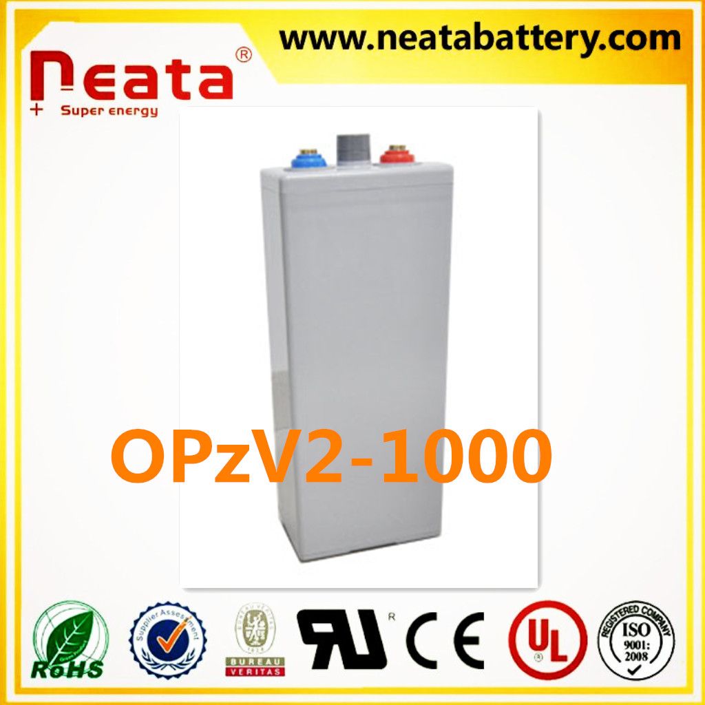 Good Price Lead Acid Battery Tubular AGM Battery 2V1000Ah 