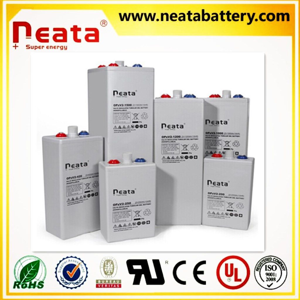 Tubular plate Battery 2V 250Ah OPZV Gel battery rechargeable battery