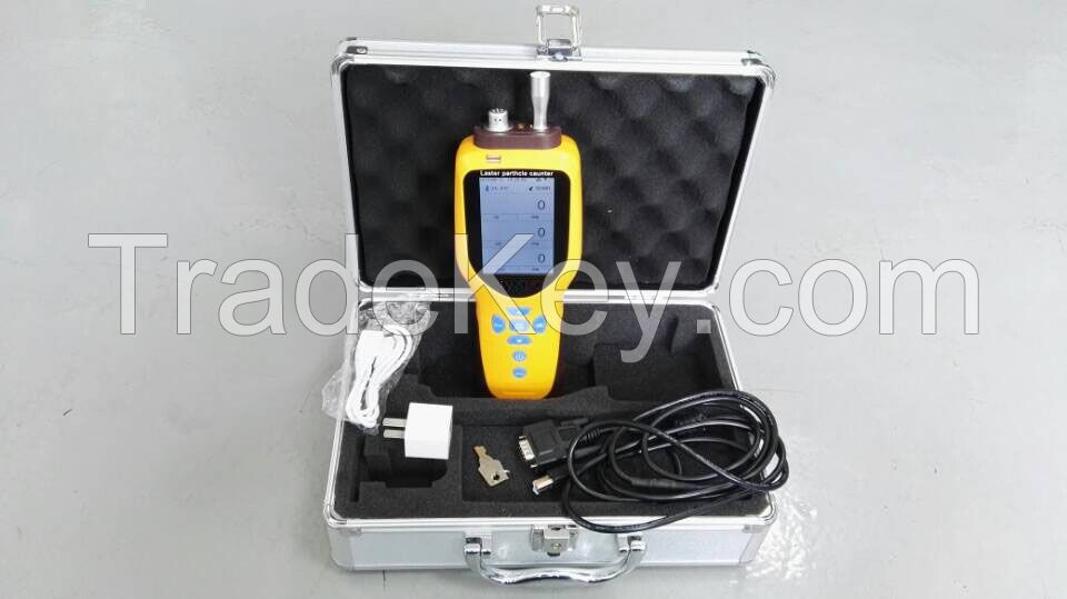 Multi pump-suction gas detector and particle counter OC-1000