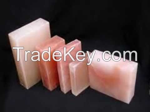 Himalayan Natural Crystal Rock Salt Tiles / Bricks / Blocks/ Pink Salt Cooking Slabs / Salt Bricks / Pink Salt /  Salt Spa Suppliers /Product / Tile