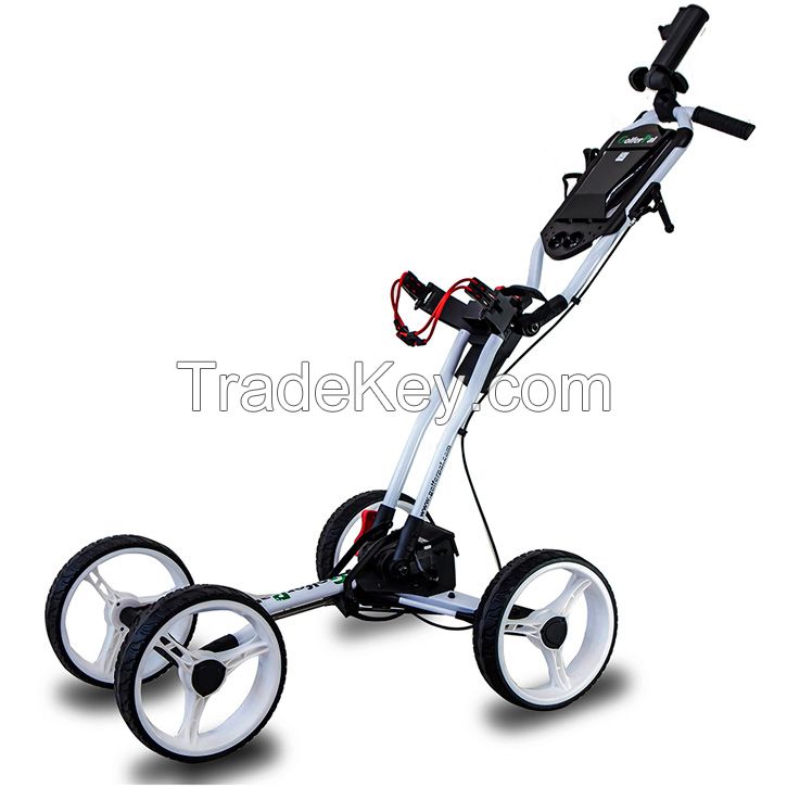 GolferPal EasyPal Auto Folding Golf Push Cart 