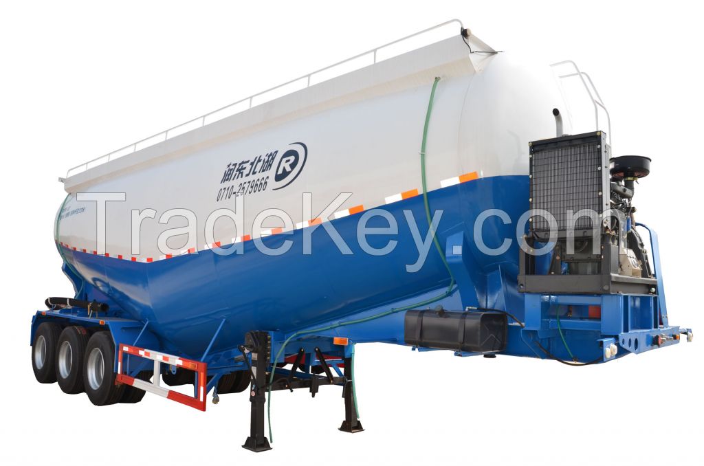 3 axle tank semi trailer for transpotation bulk cement