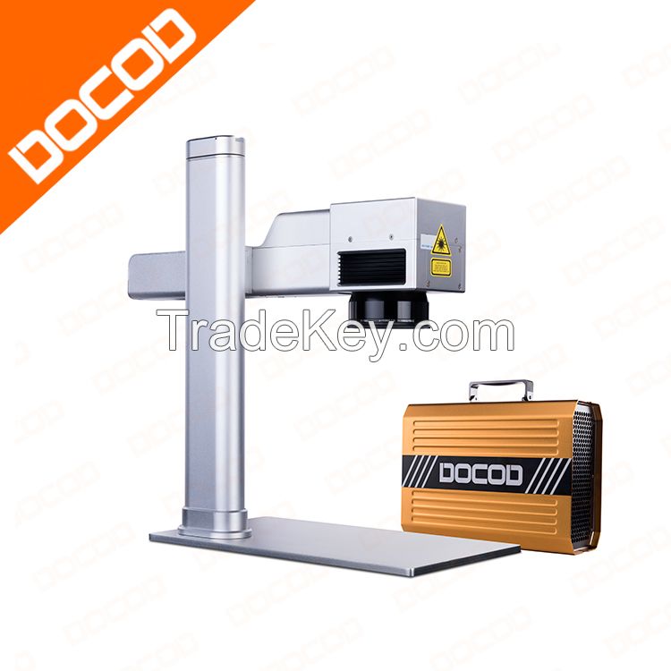 DOCOD Mini Fiber Laser Marking Engraving Machine 10w 20w Economic Prof