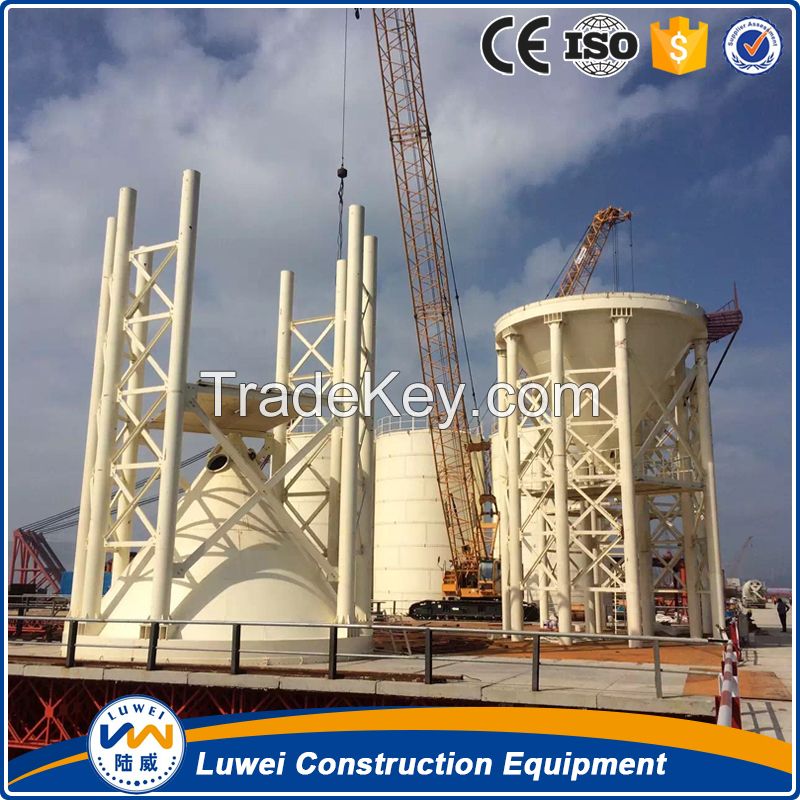 Competitive price 300T grain storage silo , cement steel silo for sale