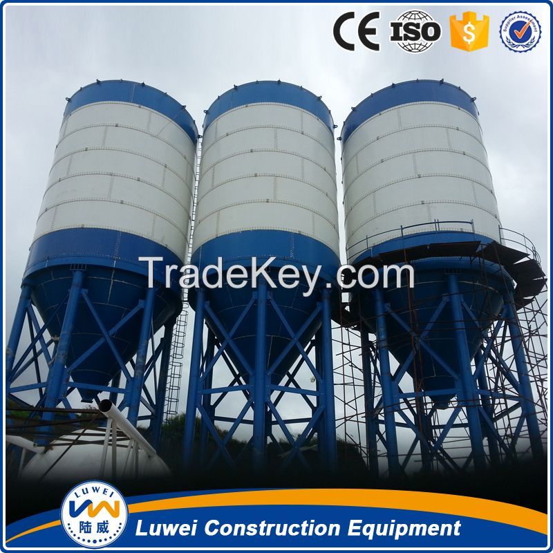 Steel storage cement silo for cenment batching palnt