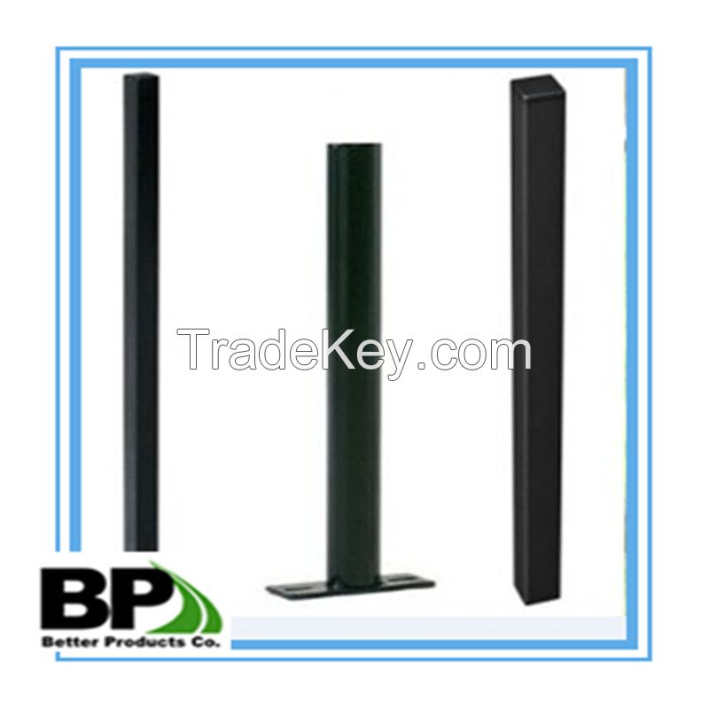 Durable Powder coated steel fence post