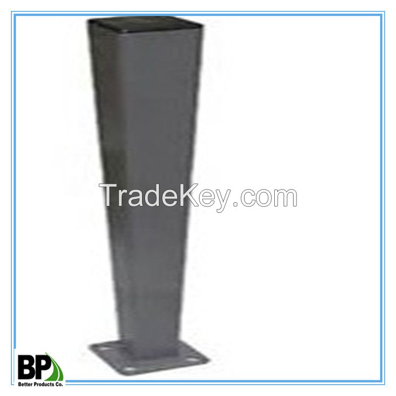 high strength zinc plated steel fence post