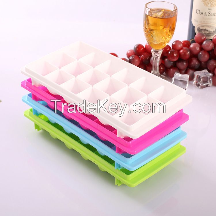 18 Grids Ice Cube Tray Mould PP Plastic