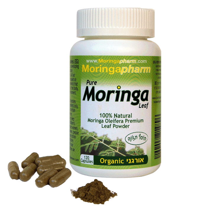Moringa Leaf Capsules - Organic