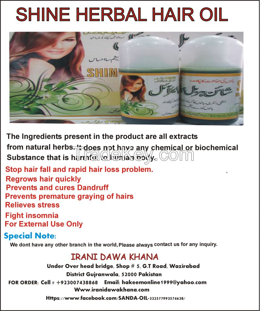 Shine Herbal Hair Oil