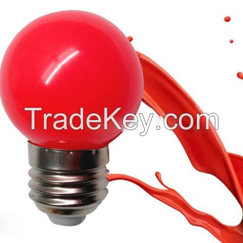 Free Sample G45 0.5W led Bulb for holiday multicolor led bulb e27