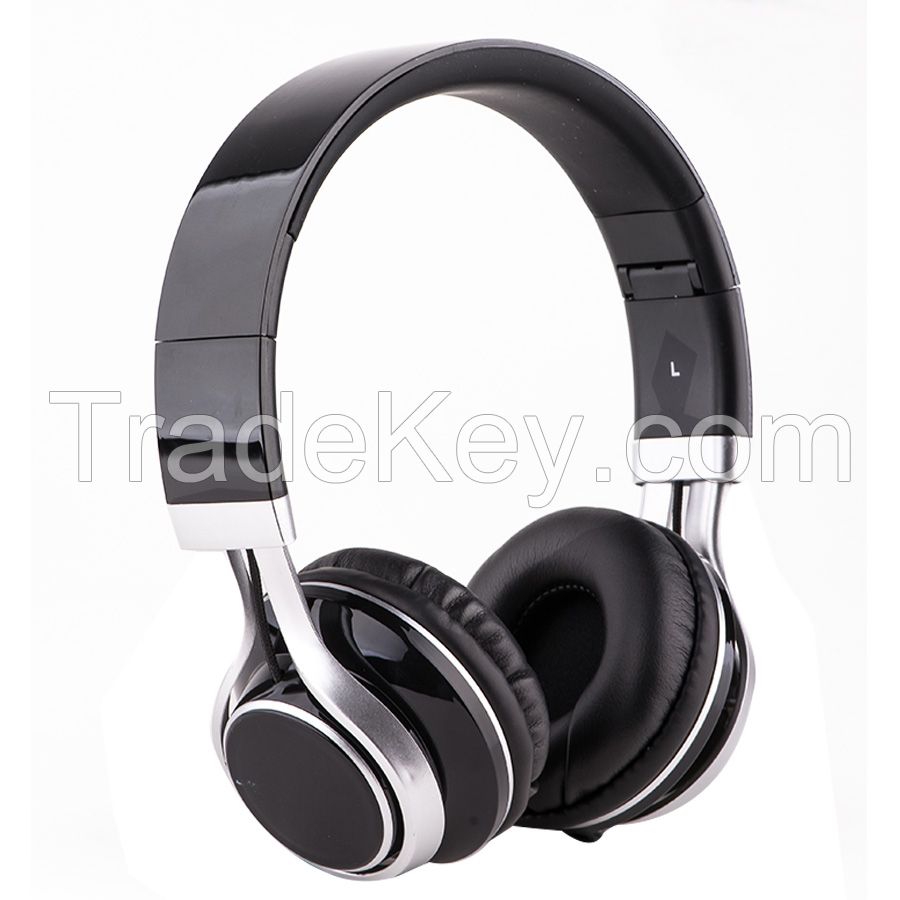 New design colorful foldable headphone for mobile phone with mic