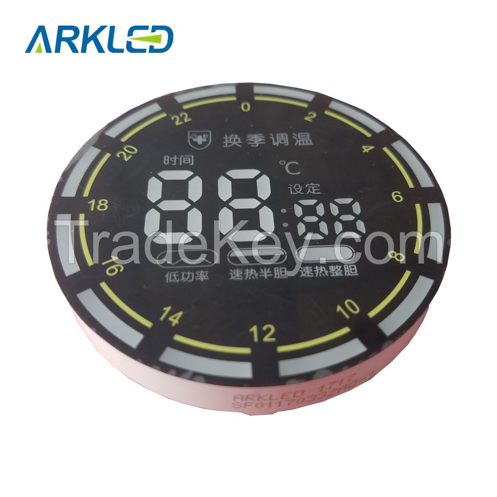 Seven Segment LED Digital Display for Water Heater