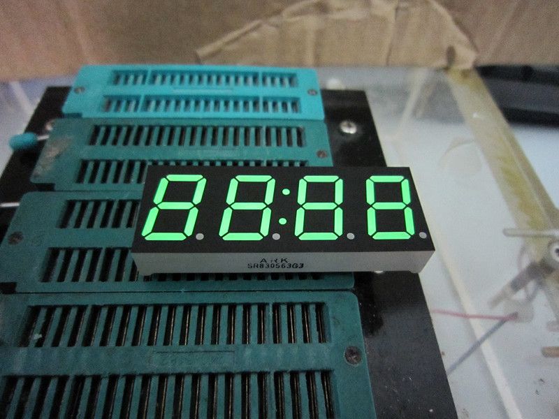 3 Digits 7 Segment LED Displays 0.56 Inch with Full Color