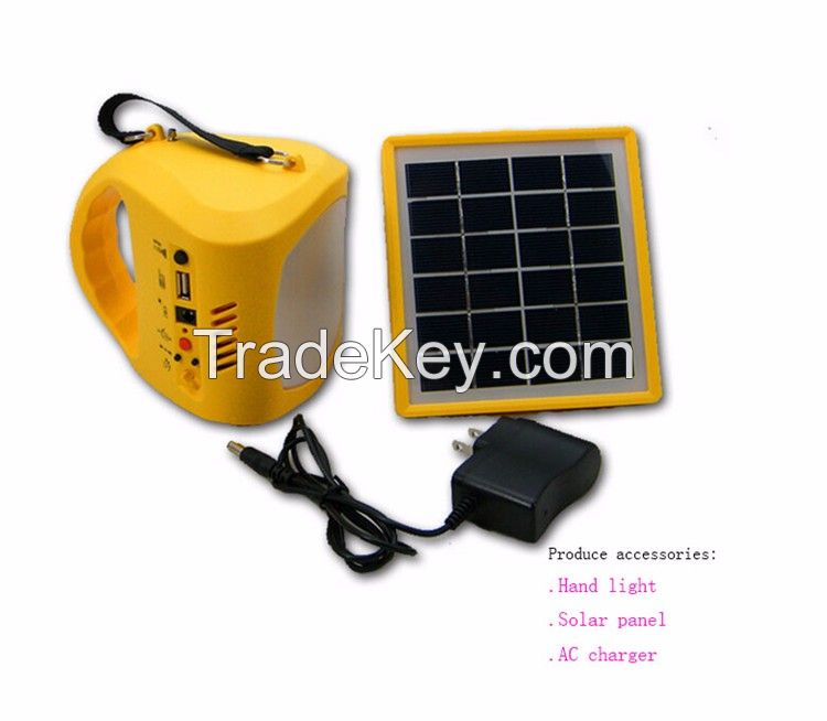 portable solar lamp