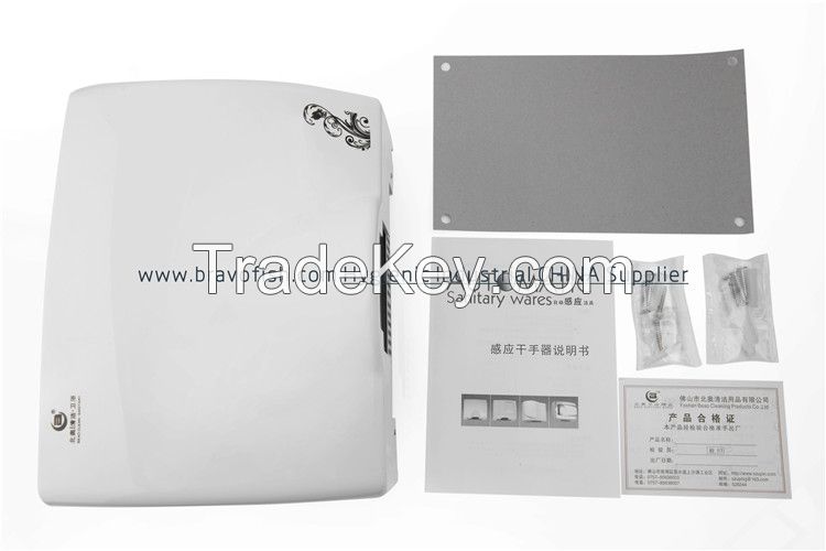ABS Material 1500W Hand Dryer China Factory Supplier