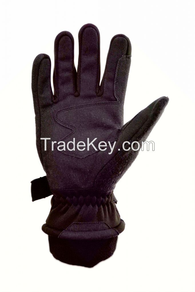 Anti-Slip Synthetic Leather Bicycle Glove Winter Glove
