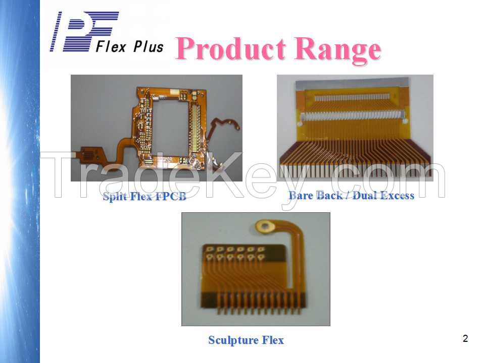 single side FPCB, double side FPCB, Multi layers FPCB,Rigid/flexible FPCB,sculture FPCB, Split flexes FPCB