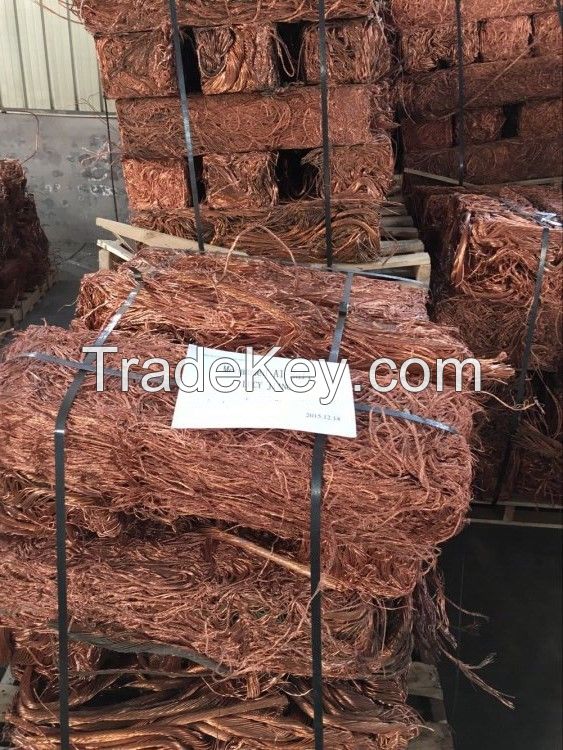 Copper scrap 99.9%