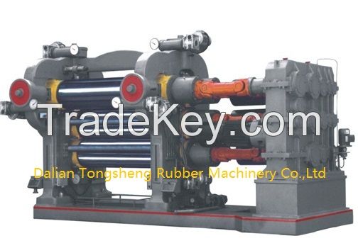 Rubber calender machine