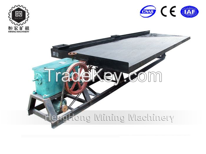 Large Capacity Double-Deck Dressing Shaking Table for Gold Recovery