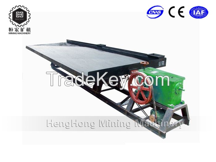 Large Capacity Double-Deck Dressing Shaking Table for Gold Recovery