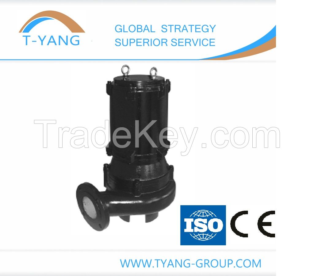 WQ and QW Series Non-clog Submersible Motor Sewage Pump