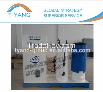 Integrated Sodium hypochlorite generator 