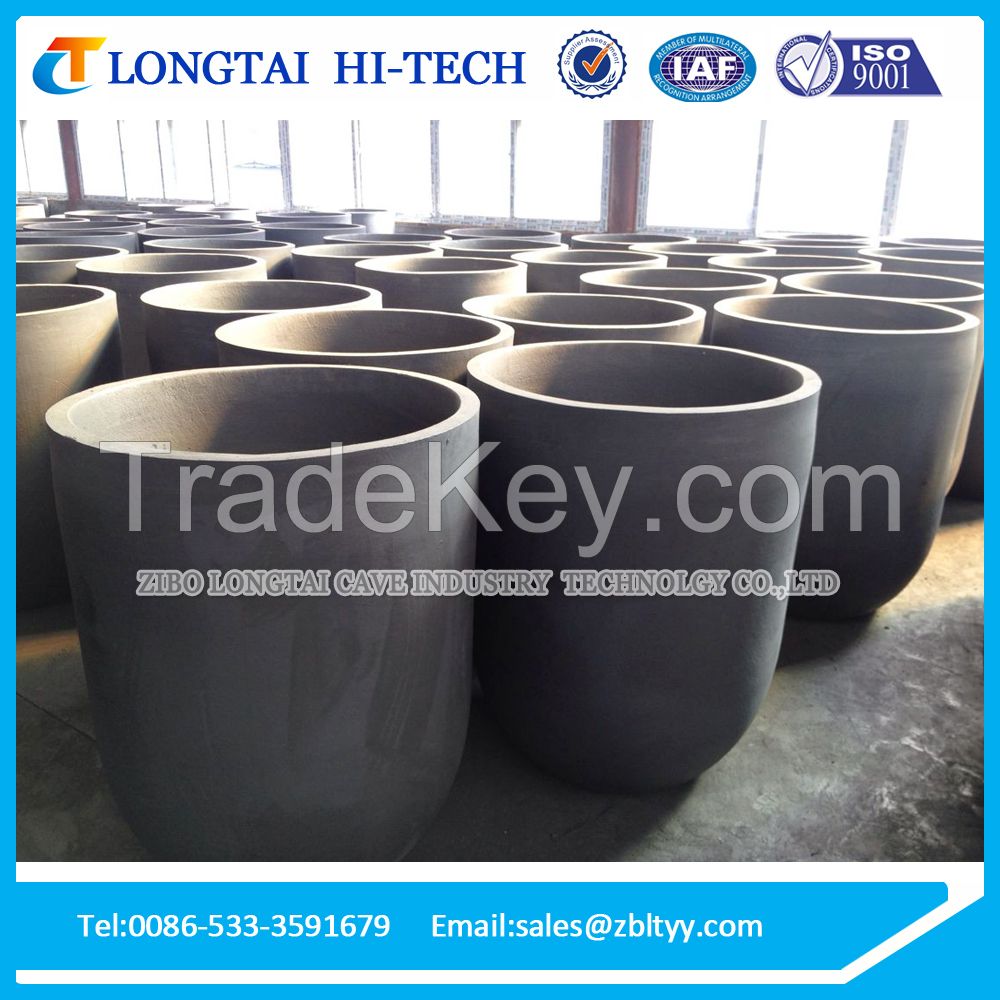 Clay graphite crucible SiC crucible for aluminum copper melting